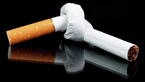 Deixar de fumar e cigarro
